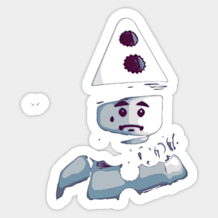 Emo. Shhhhhh Sticker